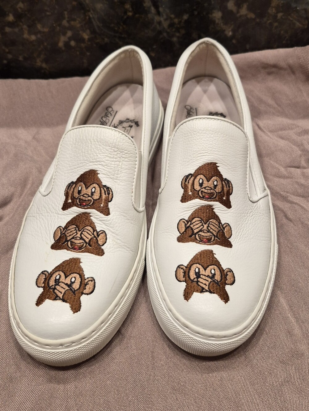 Del Toro " Monkey" Slip on leather Sneaker 9
